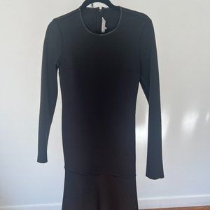 Clover Canyon Black Long Sleeve Scuba Dress Size Medium